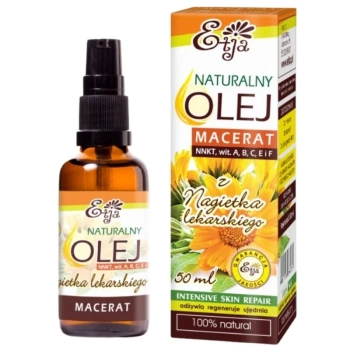Naturalny Olej Macerat z Nagietka Lekarskiego BIO, 50 ml - Etja