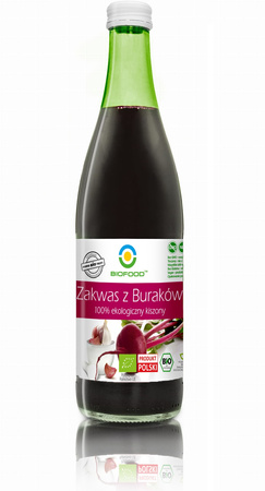 Zakwas z buraków, 500 ml - BIOFOOD