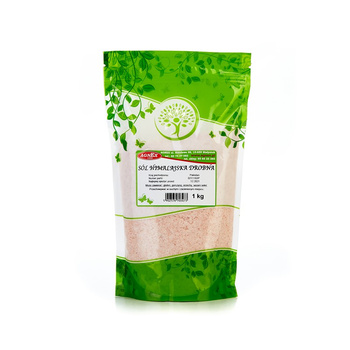 Sól Himalajska Drobnoziarnista, 1 kg - Agnex