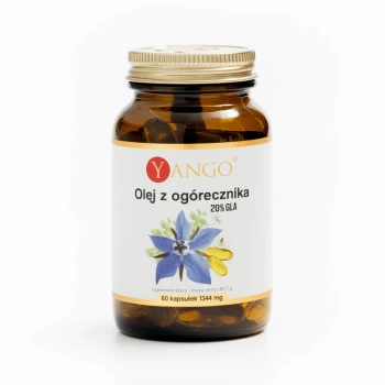 Olej z Ogórecznika, 60 kaps. - Yango