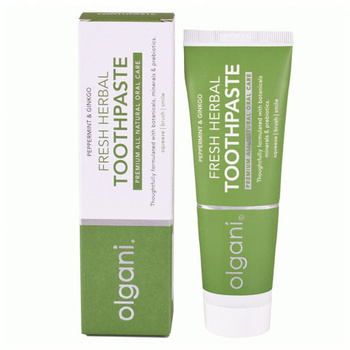 Pasta do zębów Fresh & Herbal - Ziołowe Odświeżenie, 75 ml - Olgani