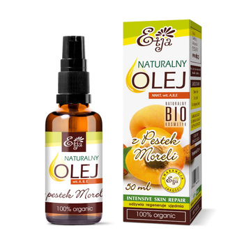Naturalny Olej z Pestek Moreli BIO, 50 ml - Etja