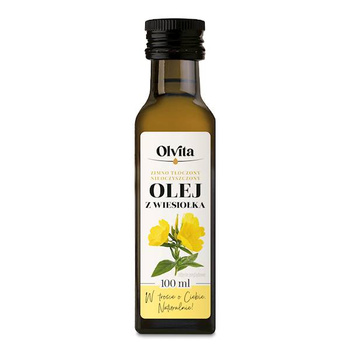 Olej z wiesiołka, tłoczony na zimno, 100 ml - OlVita