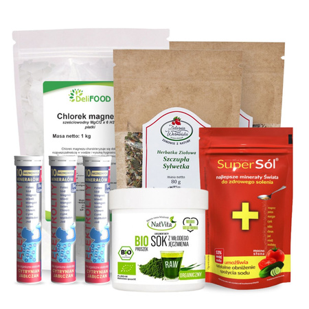 Zestaw WSPARCIE ODKWASZANIA ORGANIZMU