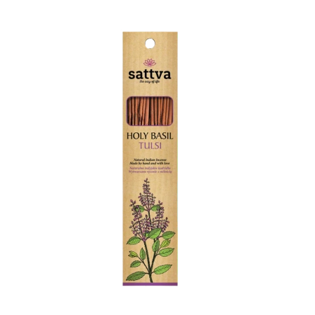 Naturalne Kadzidła Tulsi, 15 szt. - Sattva