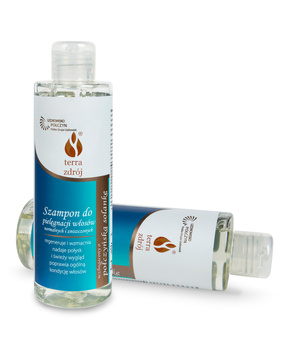 Szampon do pielęgnacji włosów normalnych i zniszczonych, 200 g - Terra Zdrój
