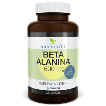 Beta Alanina 600 mg, 120 kaps. - Medverita