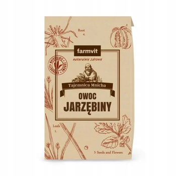 Owoc Jarzębiny, 50 g - Farmvit