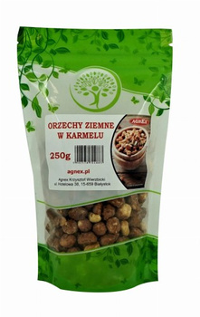 Orzechy Ziemne w Karmelu, 250 g - Agnex