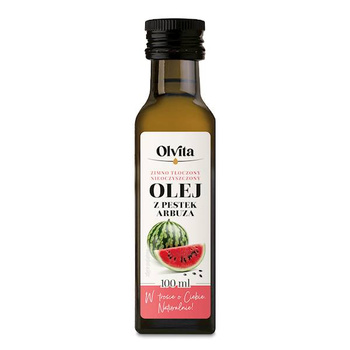 Olej z pestek arbuza, tłoczony na zimno, 100 ml - OlVita