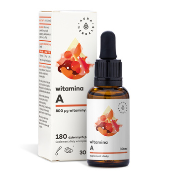 Witamina A, 30 ml - Aura Herbals