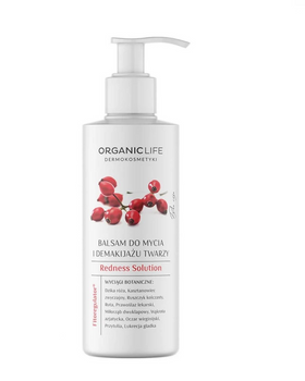 Balsam do mycia twarzy i demakijażu - redness solution, 200 g - Organic Life