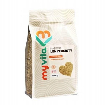 Len Złocisty Nasiona, 1000 g - MyVita