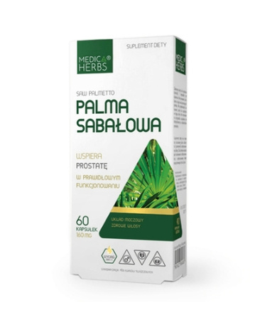 Palma Sabałowa 160 mg, 60 kaps. - Medica Herbs 