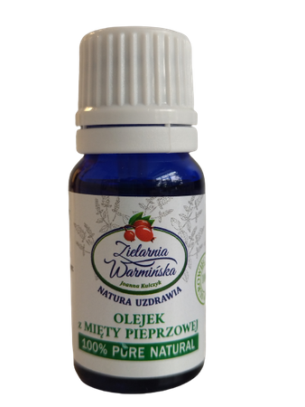 100% Naturalny Olejek z Mięty Pieprzowej, 10 ml
