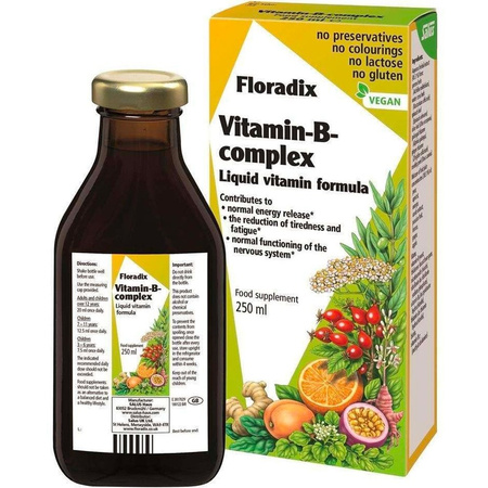 Witamina B Complex, 250 ml - Floradix