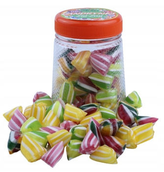 Owocowe Landrynki Zig-Zag bez cukru, 160 g -  Aka