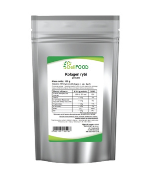 Kolagen Rybi proszek, 100 g - DeliFOOD