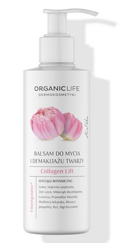 Balsam do mycia twarzy i demakijażu - collagen lift, 200 g - Organic Life