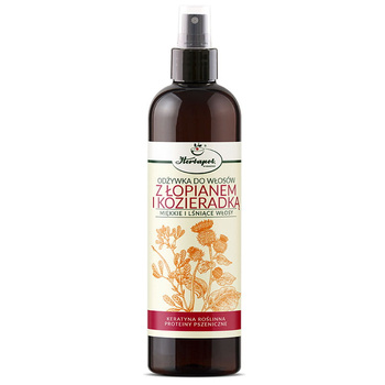 Odżywka do Włosów, z Łopianem i Kozieradką, 250 ml - Herbapol
