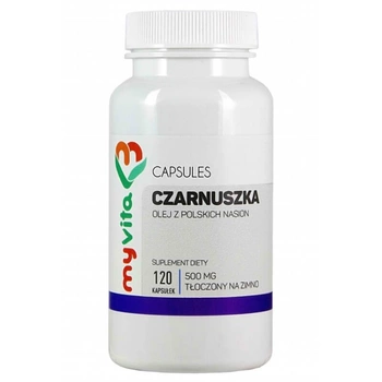 Czarnuszka 500 mg, 120 kaps. - MyVita