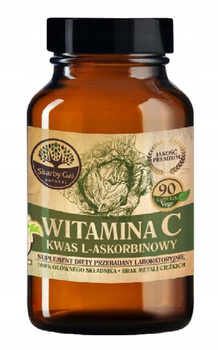 Witamina C z kapusty, 90 kaps. vege - Skarby Gai