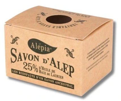 Mydło Aleppo z olejem laurowym 25%, 200 g - Alepia