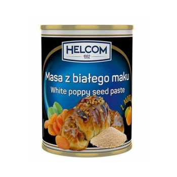 Masa z białego maku z morelami, 380 g - Helcom