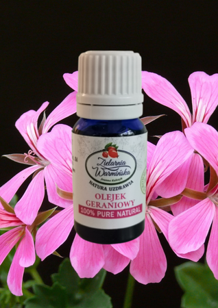 100% Naturalny Olejek Geraniowy, 10 ml