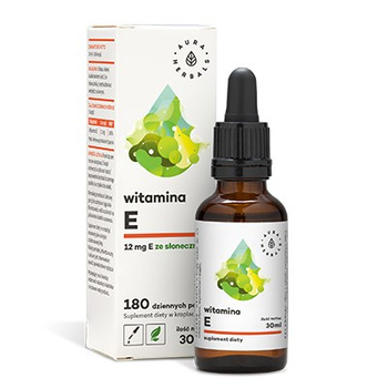 Witamina E, 30 ml - Aura Herbals