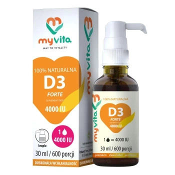 Witamina D3 FORTE, 30 ml - MyVita