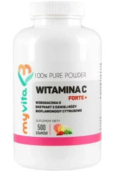 Witamina C FORTE+ proszek, 500 g - MyVita