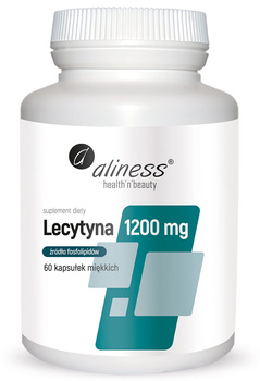 Lecytyna 1200 mg, 60 kaps. - Aliness