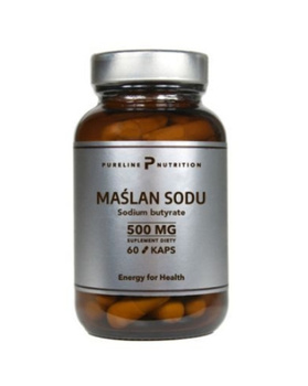 Maślan Sodu 500 mg, 60 kaps. - Medfuture Pureline