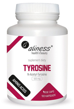 Tyrosine 500 mg, 100 kaps. vege - Aliness