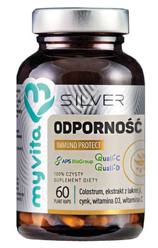 Silver Pure, Odporność Immuno Protect, 60 kaps. vege - MyVita