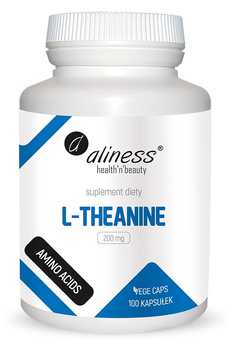 L-Theanine 200 mg, 100 kaps. vege - Aliness
