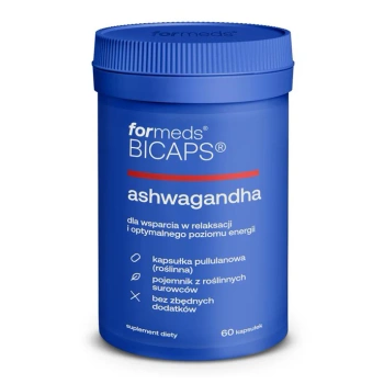 BICAPS Ashwagandha, 60 kaps. vege - ForMeds