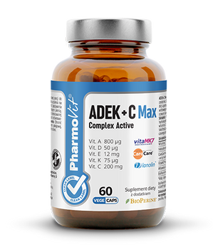ADEK + C Max, 60 kaps. vege -  Pharmovit