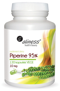 Piperine 95%, 120 kaps. vege - Aliness