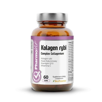 Kolagen rybi - complex Collagenium, 60 kaps. vege - Pharmovit 