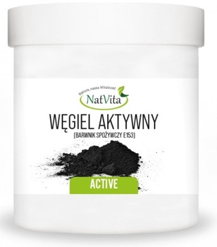 Węgiel Aktywny proszek, 250 g - NatVita