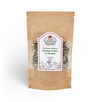 Herbatka ziołowa Poziom cukru w normie