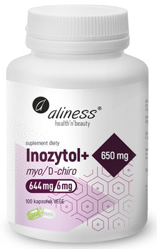 Inozytol 650 mg, 100 kaps. vege - Aliness