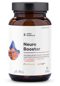 Neuro Booster, 60 kaps. - Aura Herbals