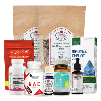 Zestaw WSPARCIE ZDROWIA PŁUC