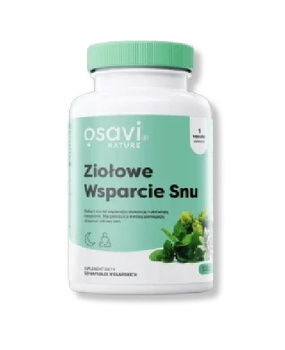 Ziołowe Wsparcie Snu, 60 kaps. vege - Osavi