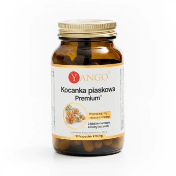 Kocanka Piaskowa Premium™, 90 kaps. vege - Yango