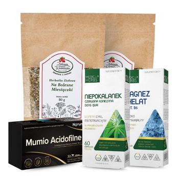 Zestaw KOMFORT W CZASIE MIESIĄCZKI