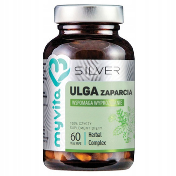 Silver Pure, Ulga Zaparcia, 60 kaps. vege - MyVita